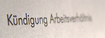 K�ndigung