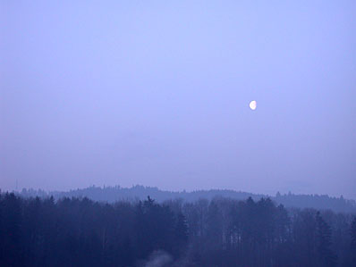 Fr&uuml;h am Morgen